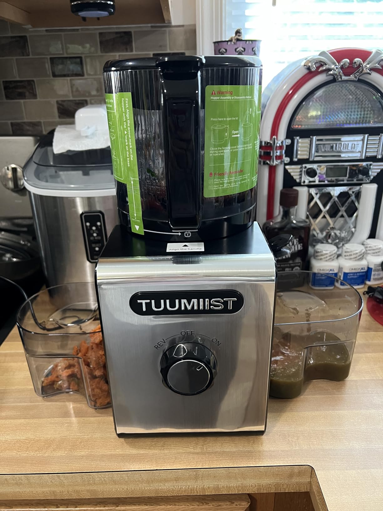 Cold Press Juicer Machine, 6.5
