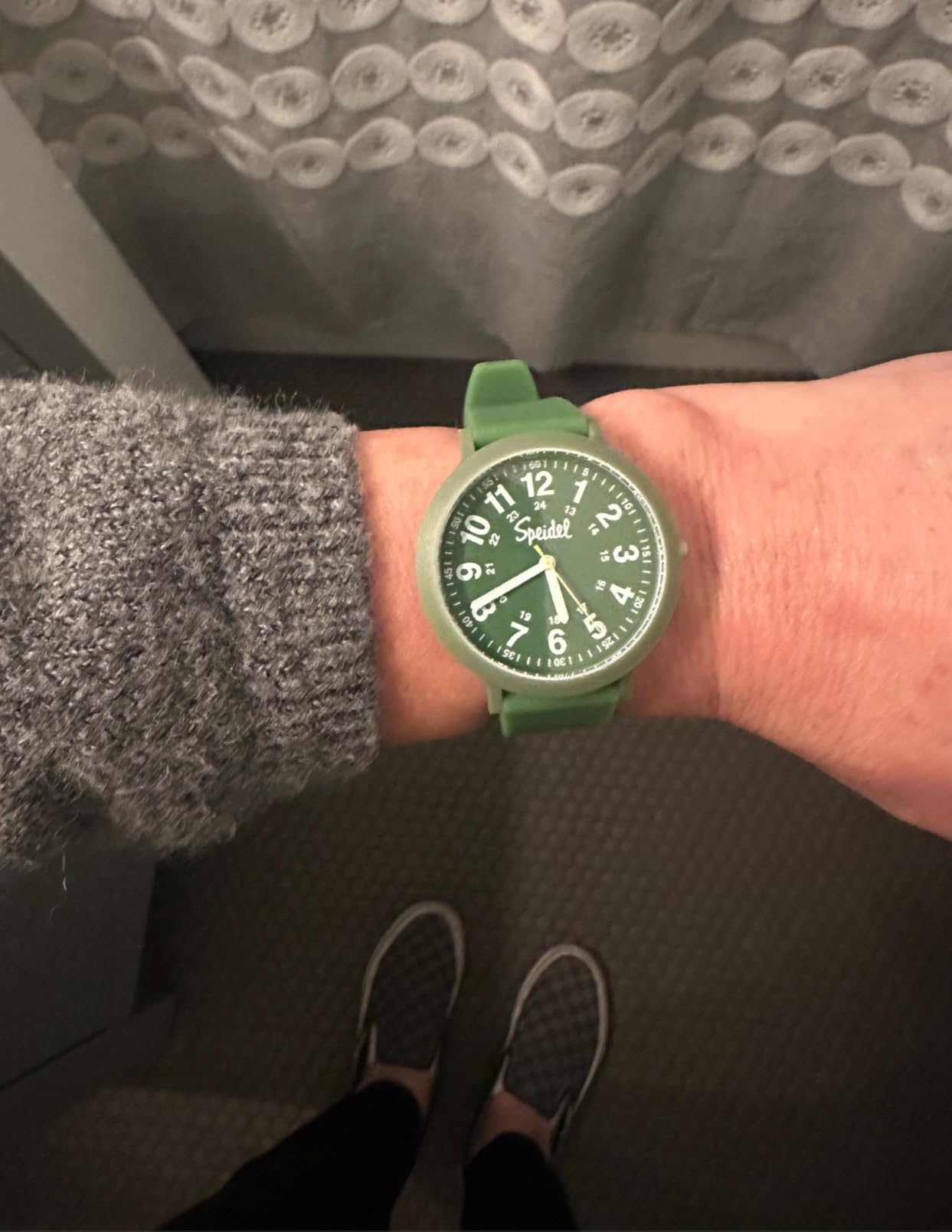 Eco Color Pop Recyclable Plastic Watch with Recyclable Silicone Strap customer photo 1
