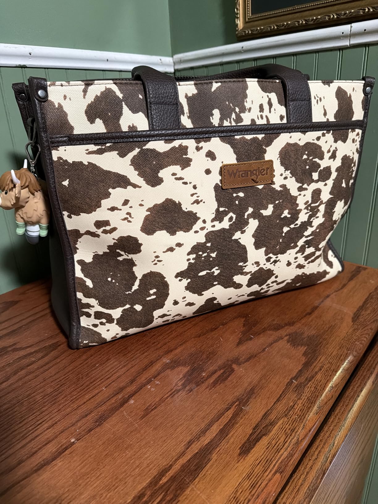 Wrangler Laptop Bag for Women 15.6 Inch Vintage Work Tote Bag for Business Briefcase Handbag with Adjustable Shoulder Strap customer photo 1