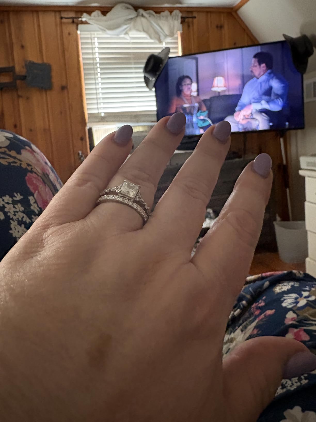 IMOLOVE Lab Grown Diamond Wedding Bands, 0.3-0.42 Carat, Eternity Rings in 18K White Gold & Sterling Silver Size 4-11 customer photo 2