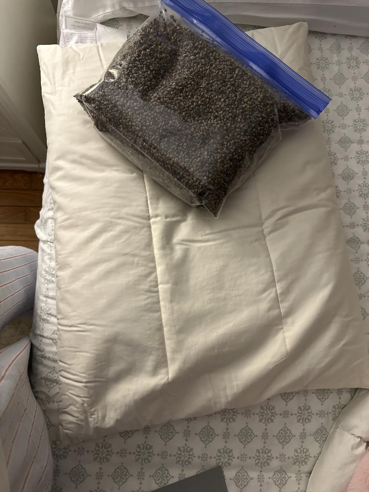 Buckwheat Pillow with Organic Cotton Pillowcase - 20''x26'' Organic Buckwheat Pillow with Baffle Box for Support, Adjustable Tartary Buckwheat Hull Pillows, Organic Buckwheat Neck Pillows customer photo 1