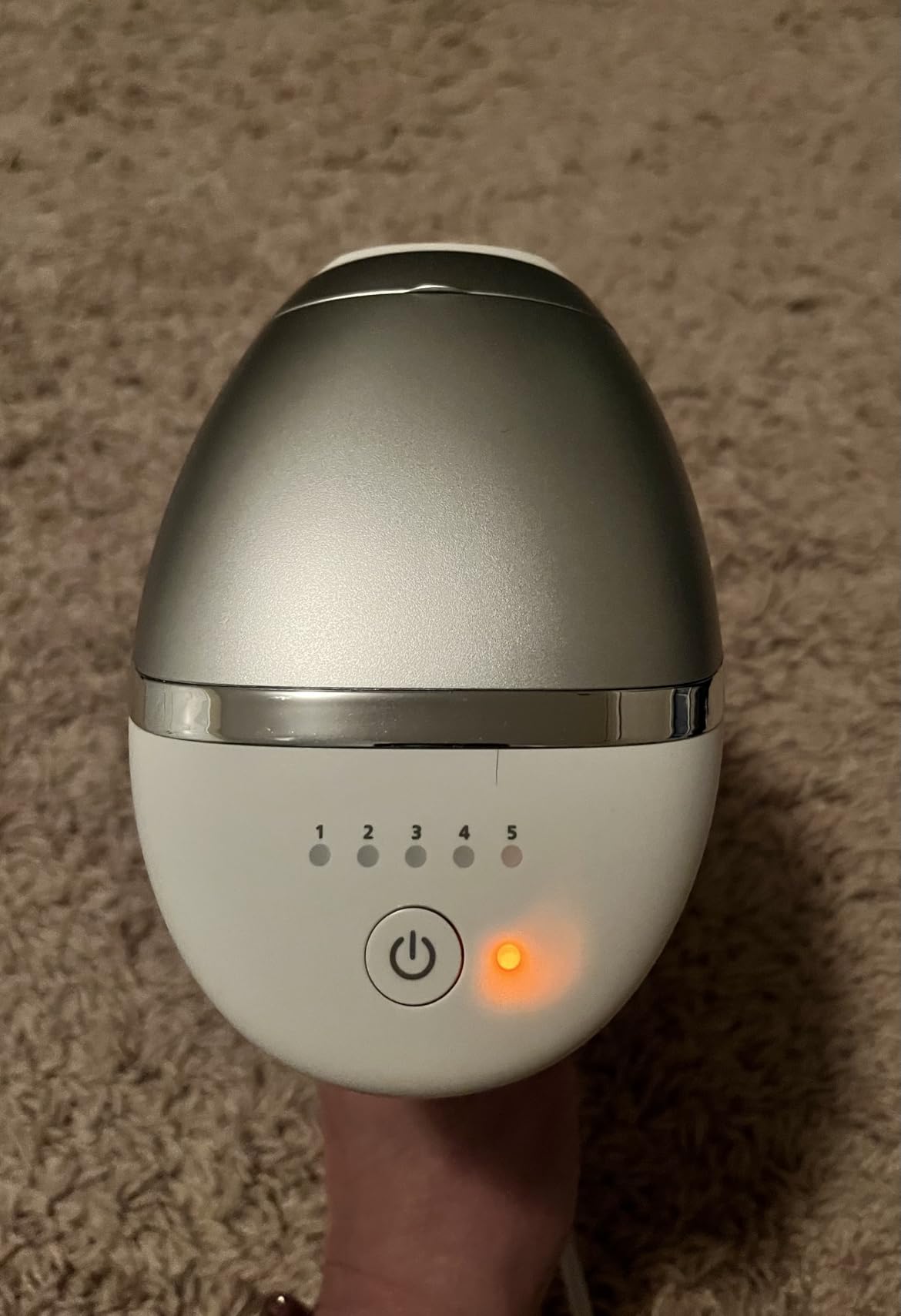 Philips Lumea 7000 Series IPL Hair Removal Device - Permanent Laser Hair Reduction for Women and Men, Easy and Comfortable Use at Home, SenseIQ, Uniquely Curved Attachment for Body, BRI931/03 customer photo 2