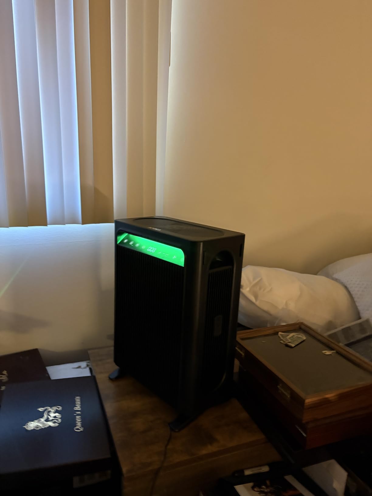 KNKA Air Purifier for Home Bedroom Large Room Up to 1,695 Ft2 in 1 Hr, HEPA Air Cleaner with Washable Pre-Filter, AHAM VERIFIDE, AQI Display, ECO Mode, Pet Mode for Pets, Dust, Pollen, APH4000 customer photo 1