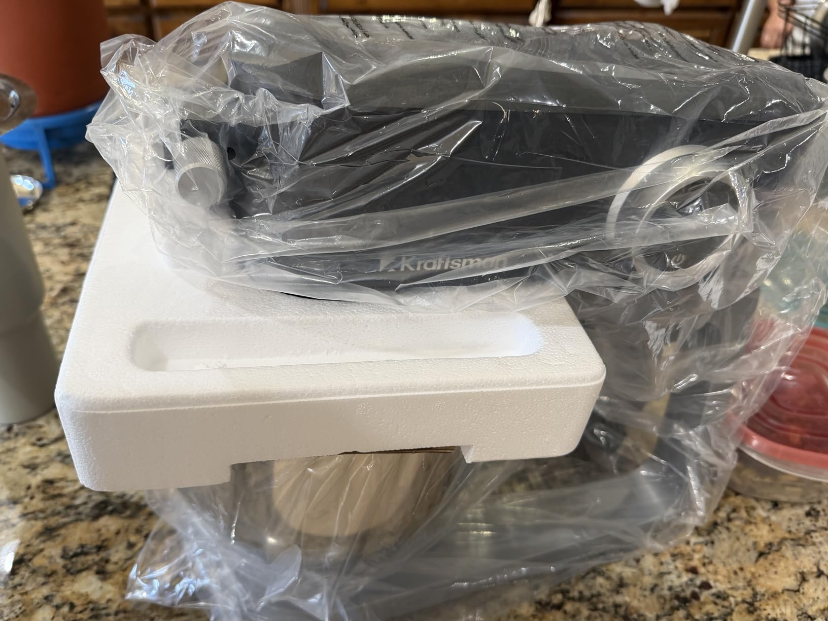 All Metal Stand Mixer DC Motor - Heavy Duty Dough Mixer 5.3 Quart with 4 Stainless Steel Attachments, Quiet Operation with Timer, Versatile Standing Mixer with Power Hub, 8-Speed (Black) customer photo 2