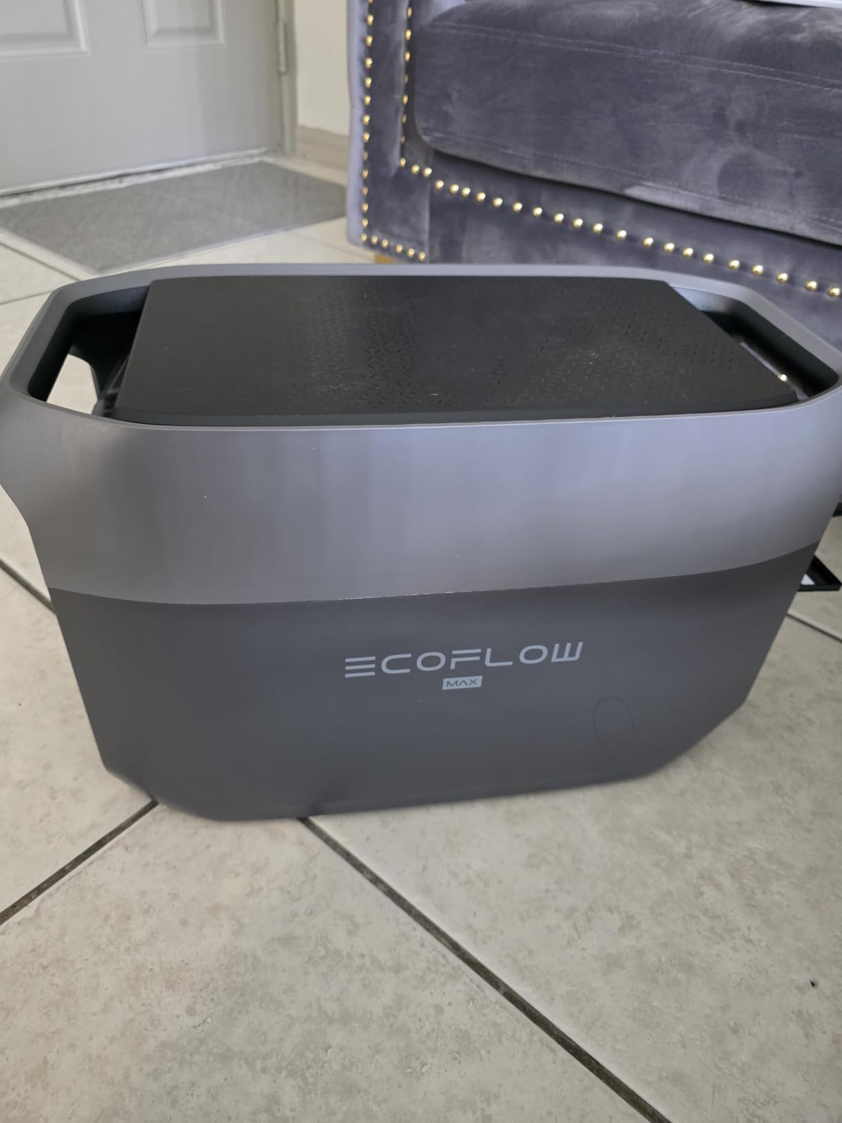 EF ECOFLOW Portable Power Station DELTA 3 Max, 2048Wh LiFePO4 Battery, Solar Generator (Solar Panel Optional), 3400W X-Boost Output, Ultra-Fast 0-80% Charging in 1.13 Hr, Home Backup & RV Camping customer photo 1
