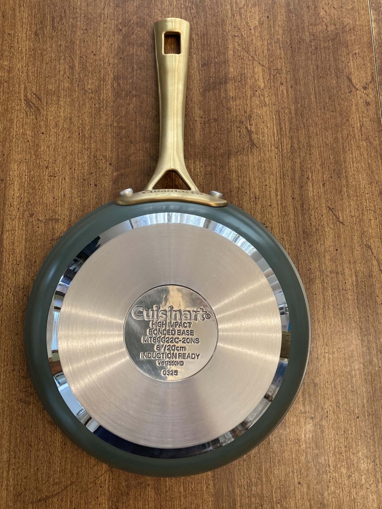 Cuisinart Cookware Set, 11 Piece Stainless Steel Cookware Pots and Pans, Home and Kitchen Durable Stainless Steel for Everyday Cooking, Matte Thyme, MT89G-11 customer photo 2