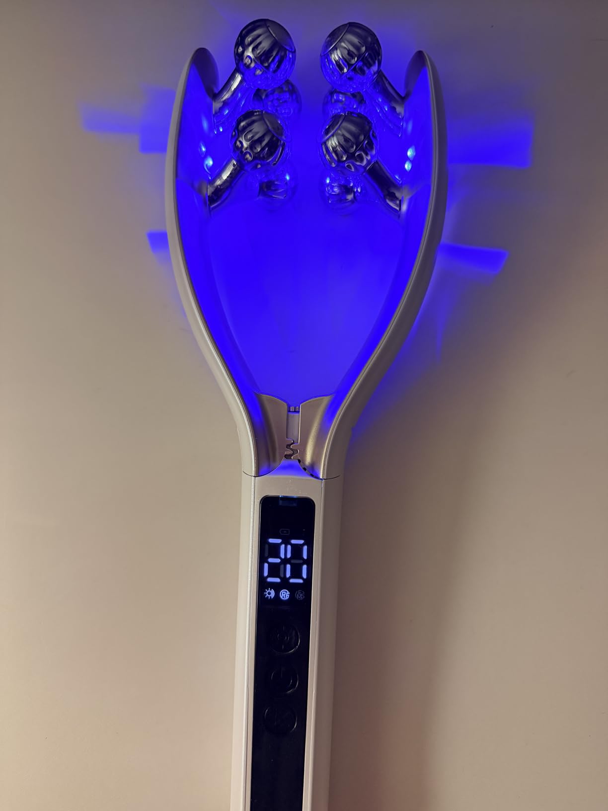 Facial Massager Face and Neck | Shaper & Slimmer for Women | Korean Skin Care | Lymphatic Contour Face Brush Face Roller Lymphatic Drainage | Rechargeable for Home & Travel Use customer photo 2