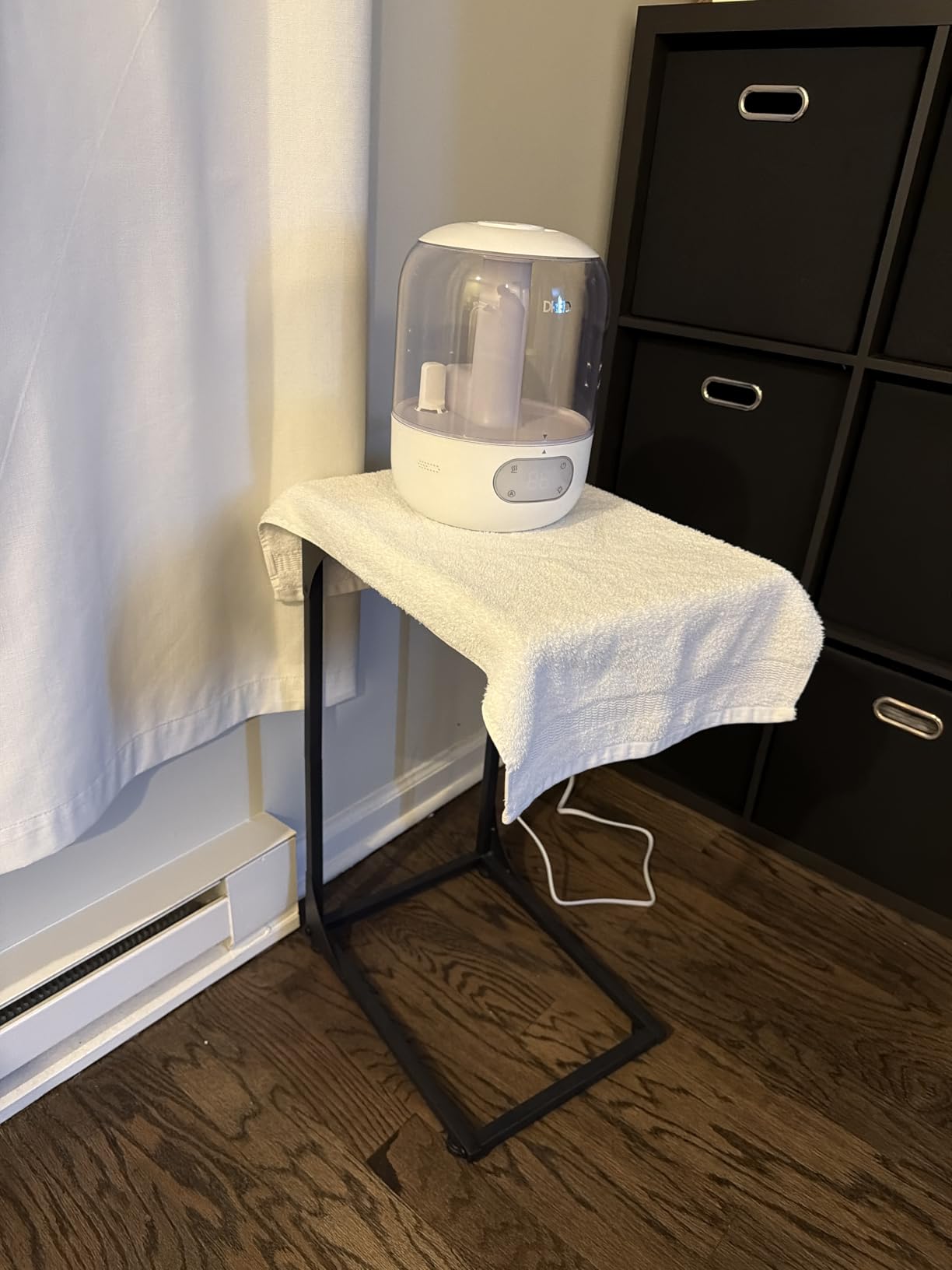 DREO Humidifiers for Bedroom, 3L Top Fill 30H & 26dB Quiet Runtime for Large Room, Cool Mist Ultrasonic Humidifier with Humidity Sensor, Night Light for Home, Baby, Nursery, Plants, New Edition customer photo 1