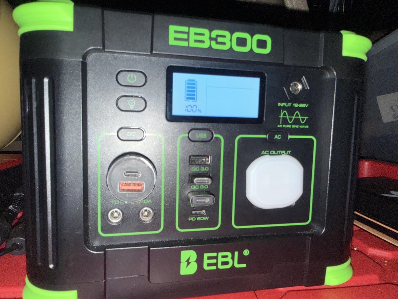 Portable Power Station 500W (Peak 1000W), 519.48Wh Solar Generator with 2x120V AC Outlets & USB-C PD 60W, 10-Port Power Bank with Wireless Charger for Outdoor Camping, RV Trips, Home Emergency Backup customer photo 1
