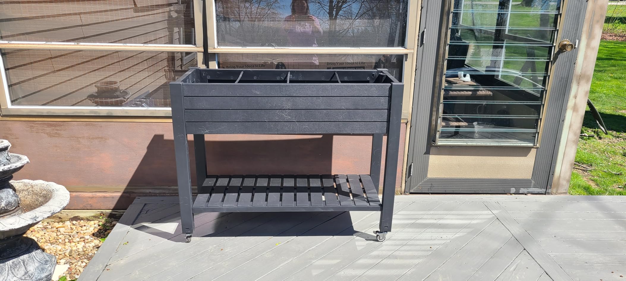 Elevated Raised Garden Bed with Legs, 33.66
