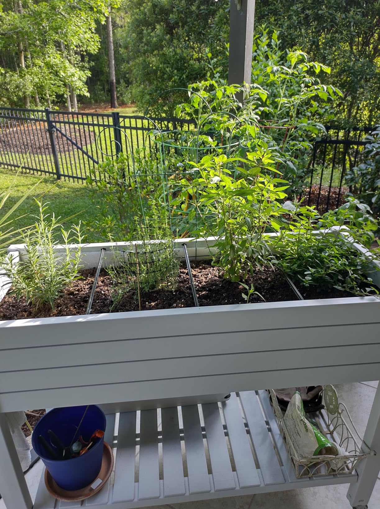 Elevated Raised Garden Bed with Legs, 33.66