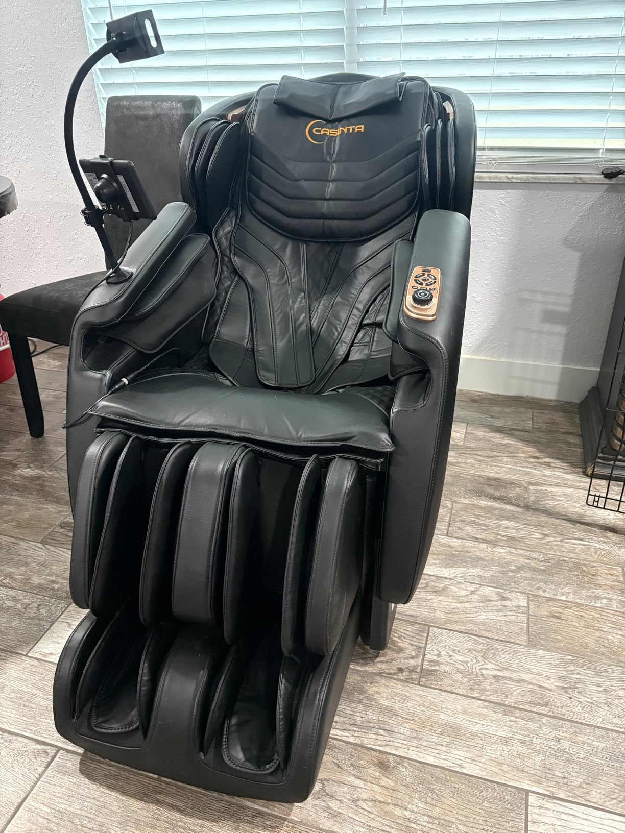 4D Massage Chairs Full Body - 53.5 Extend SL Track Shiatsu Massage Chair - Zero Gravity Massage Chair, Core Heating & 22 Airbag, Smart Foot Rollers, AI Voice, Yoga Mode customer photo 1
