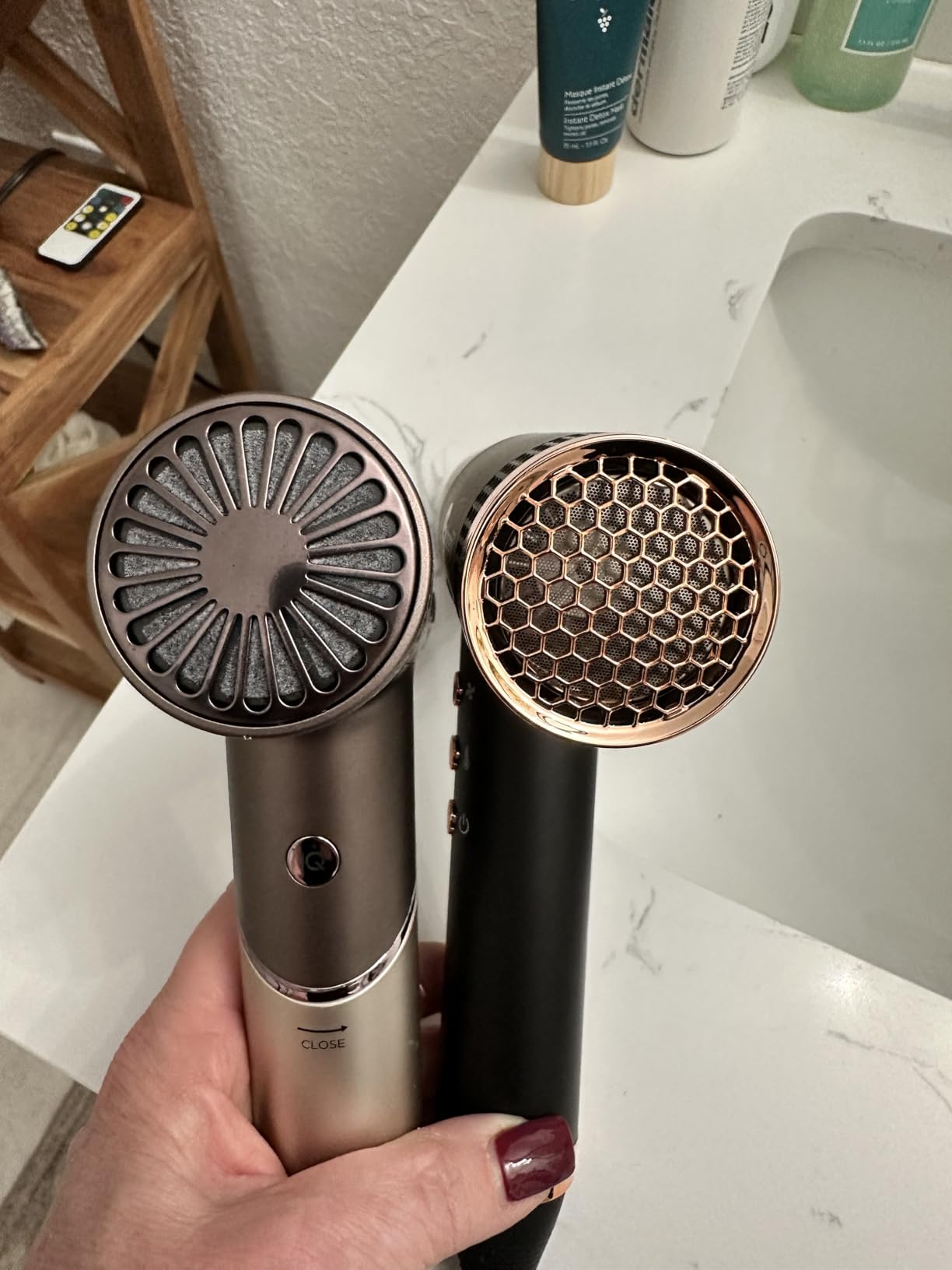 slopehill Professional Ionic Hair Dryer, High-Speed Salon Blow Dryer, Lightweight Compact Hairdryer for Travel, Low Noise Quiet for Home customer photo 2
