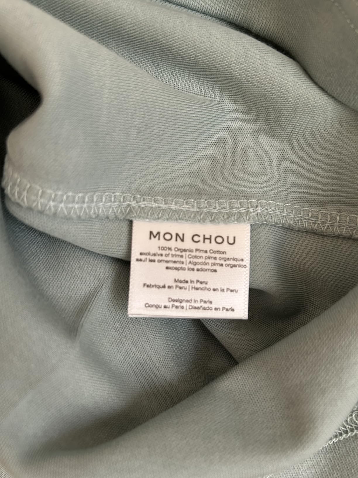 Women's 100% Organic Pima Cotton T-Shirt Buttery Soft Midweight (Not See-Through) Pre-Washed Relaxed Fit V-Neck Tee customer photo 2