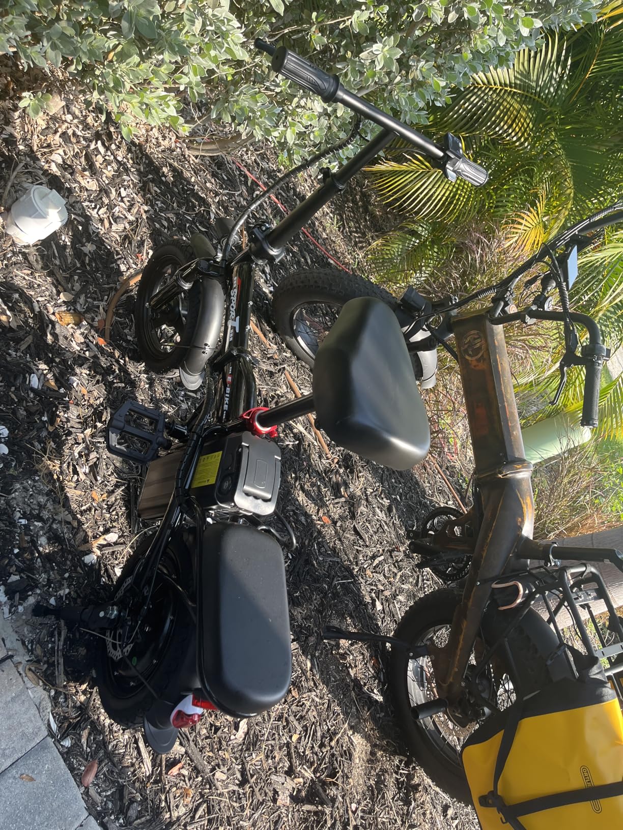 Electric Bike for Adults Teens, 800/1200W Peak Folding Ebike, 22/25MPH & 30/45 Miles Range, 14