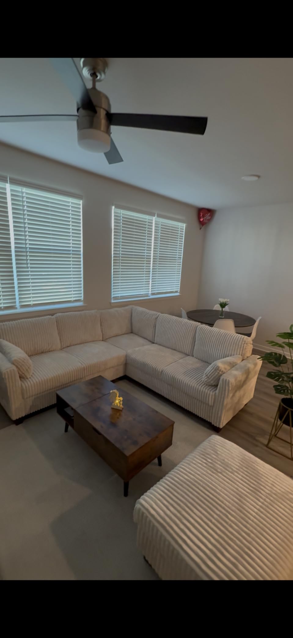VANOMi Modular Sofa, Comfty 3 Seat Solid Wood Frame Sofa, FSC Certified Modern Couch for Living Room, Beige customer photo 2
