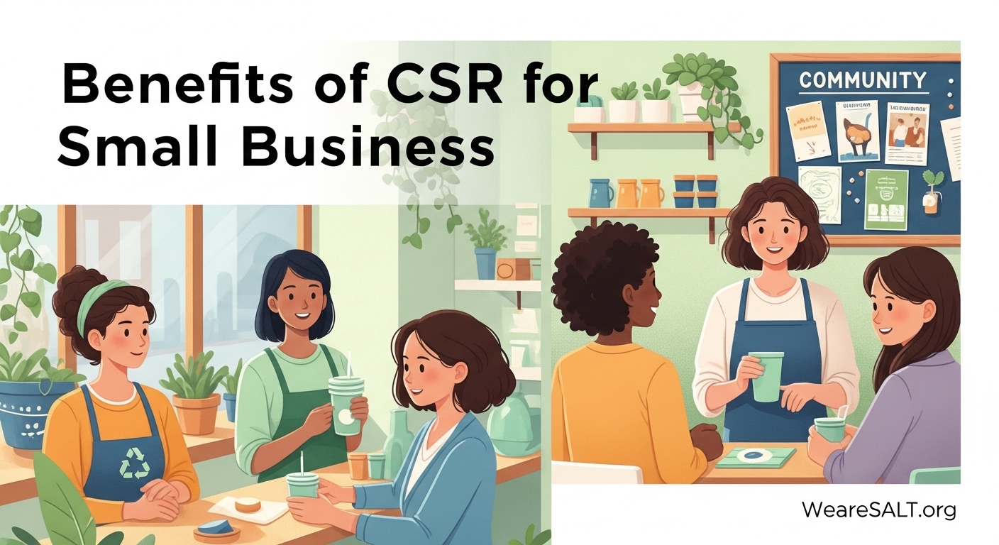 Benefits of CSR for Small Business
