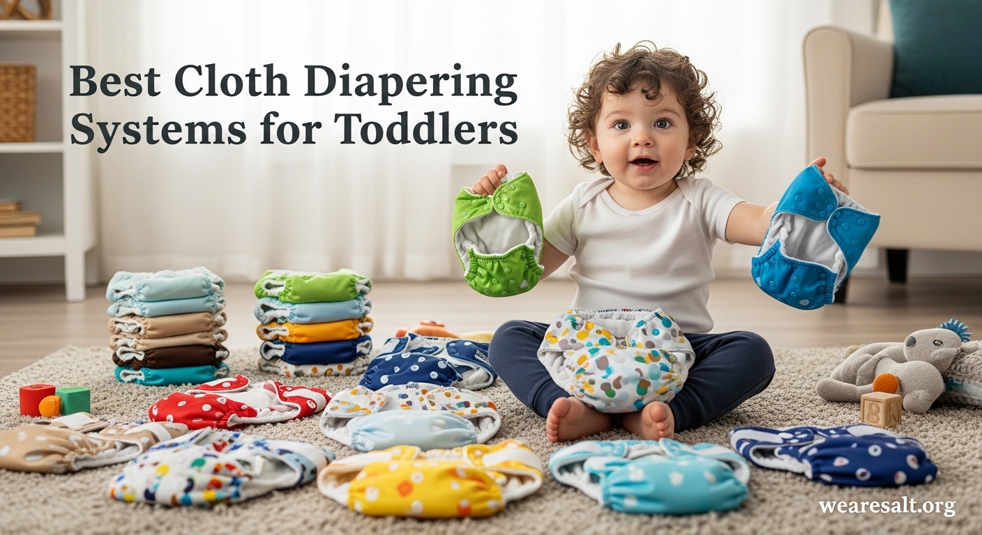 Best Cloth Diapering Systems for Toddlers