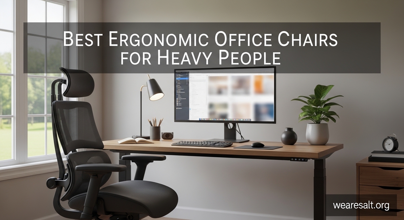 Best Ergonomic Office Chairs for Heavy People