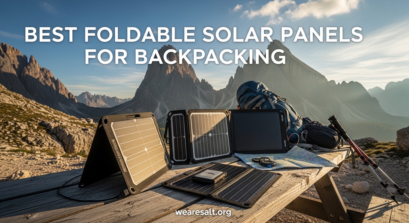 Best Foldable Solar Panels for Backpacking