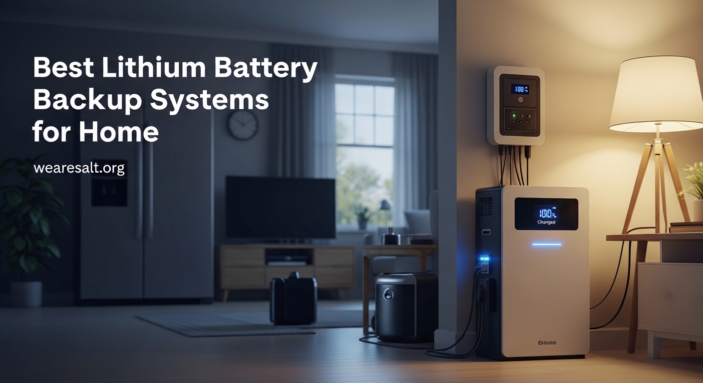 Best Lithium Battery Backup Systems for Home