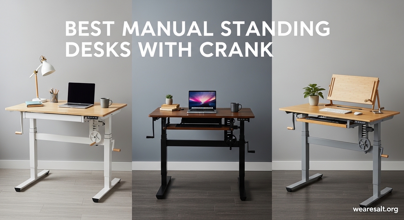 Best Manual Standing Desks with Crank