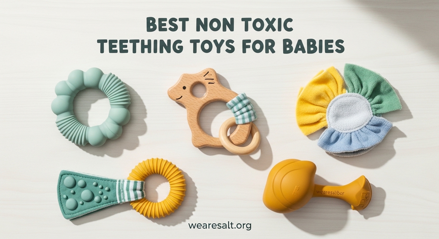 Best Non Toxic Teething Toys for Babies