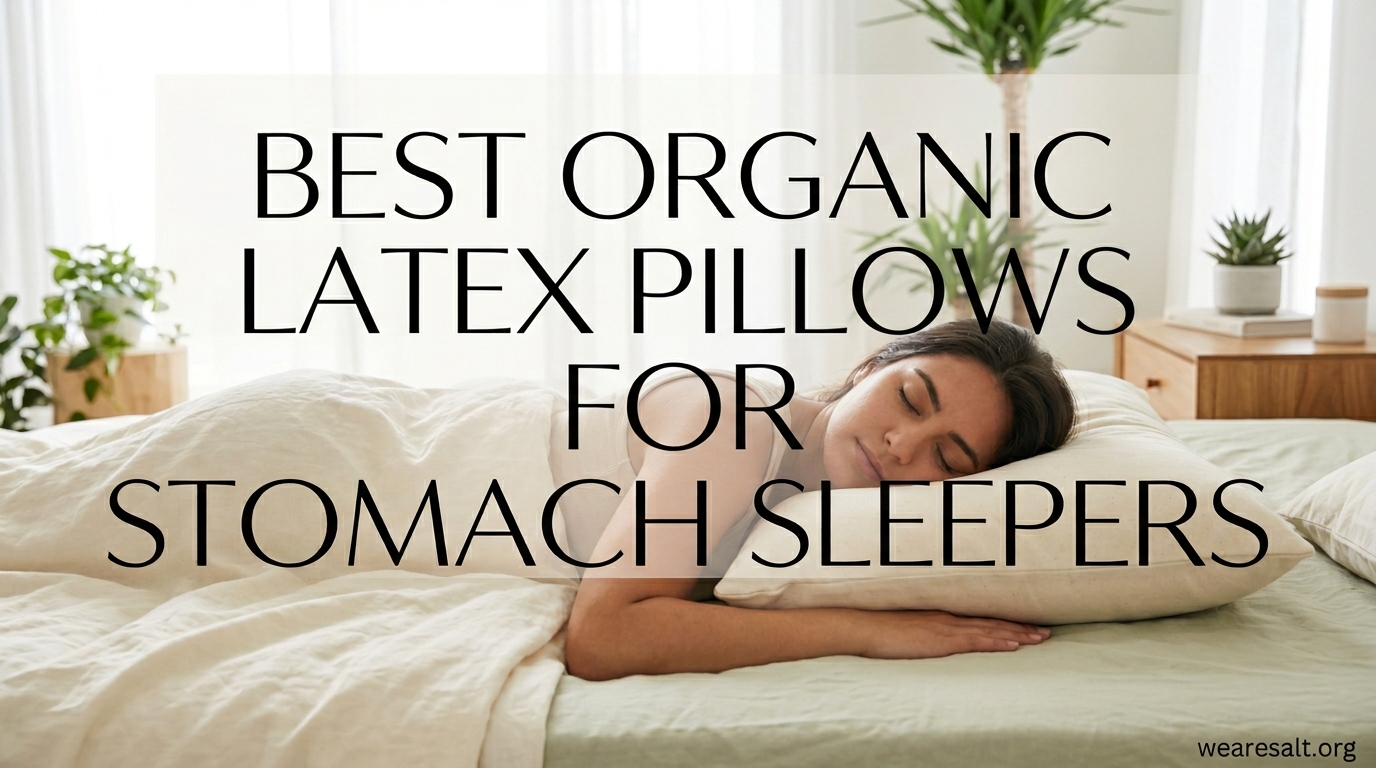 Best Organic Latex Pillows for Stomach Sleepers