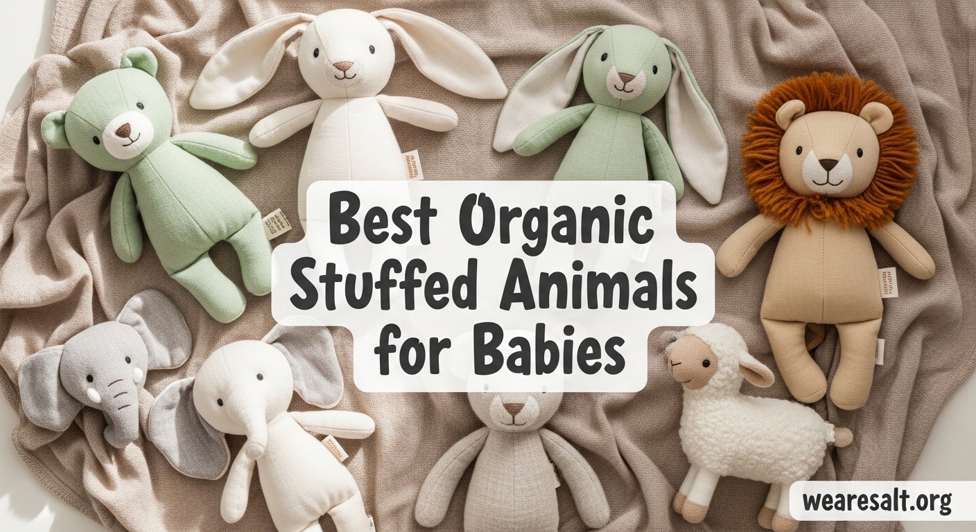 Best Organic Stuffed Animals for Babies