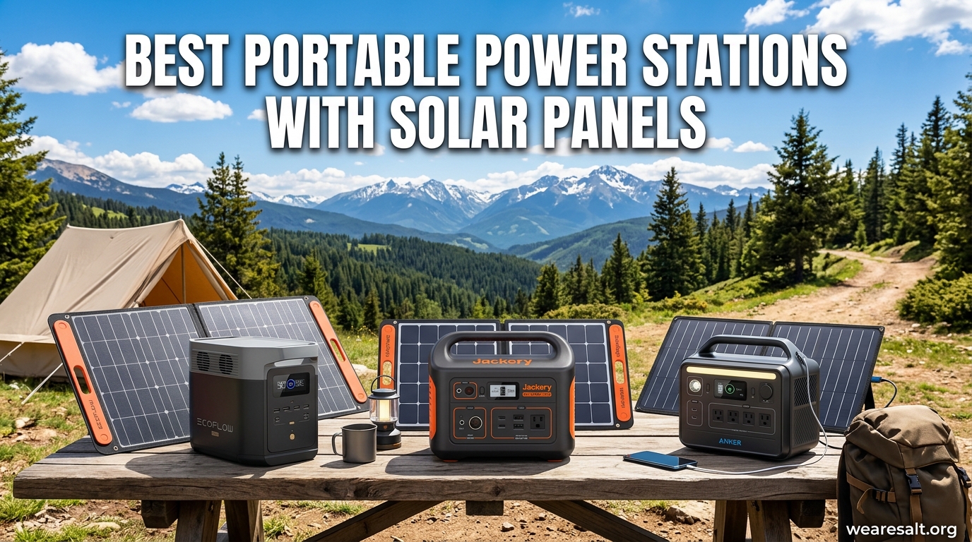 Best Portable Power Stations with Solar Panels