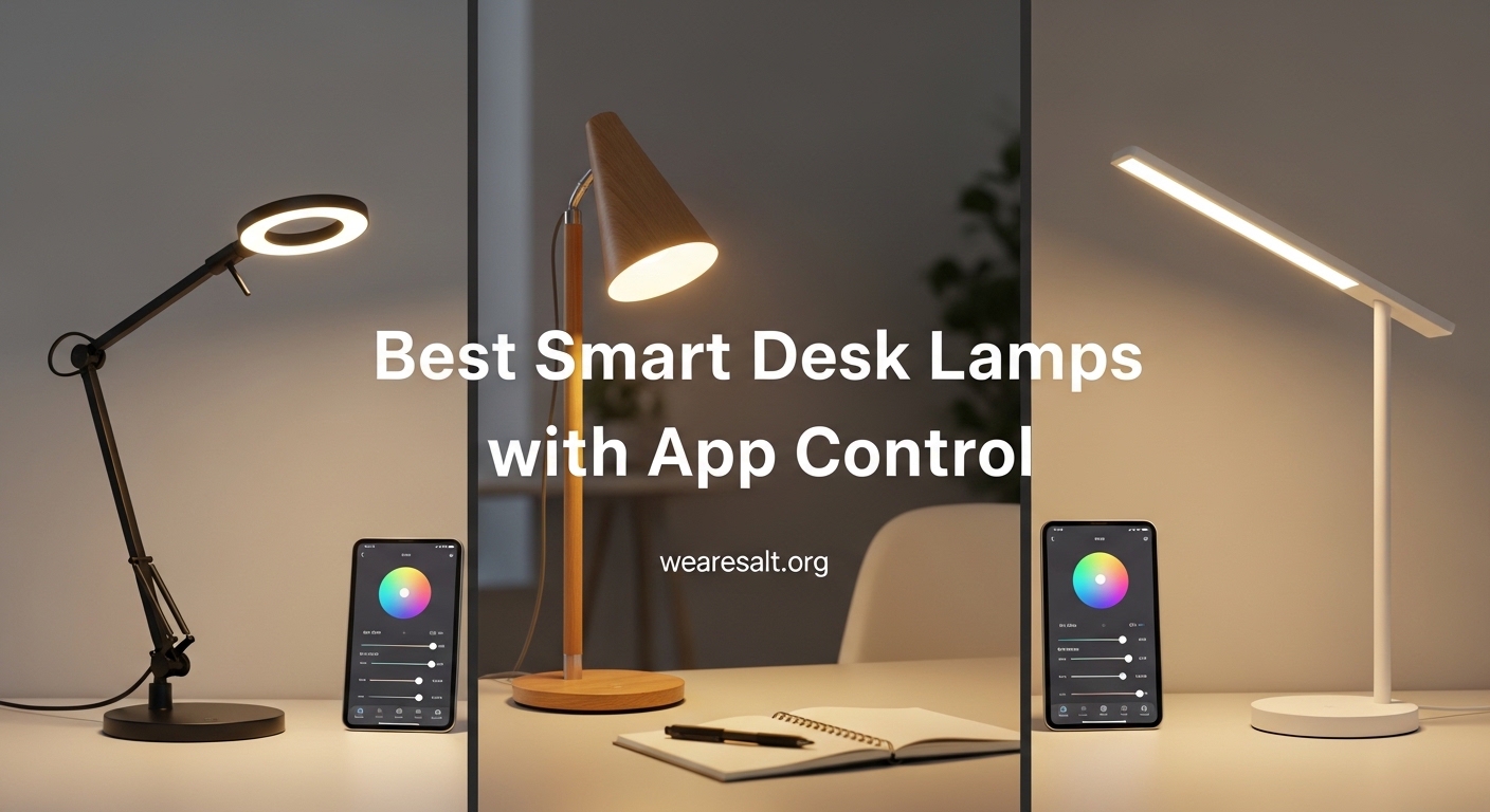Best Smart Desk Lamps with App Control