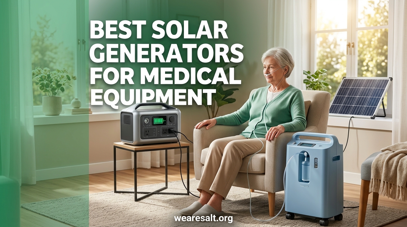Best Solar Generators for Medical Equipment