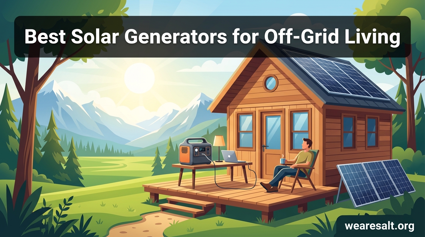 Best Solar Generators for Off-Grid Living
