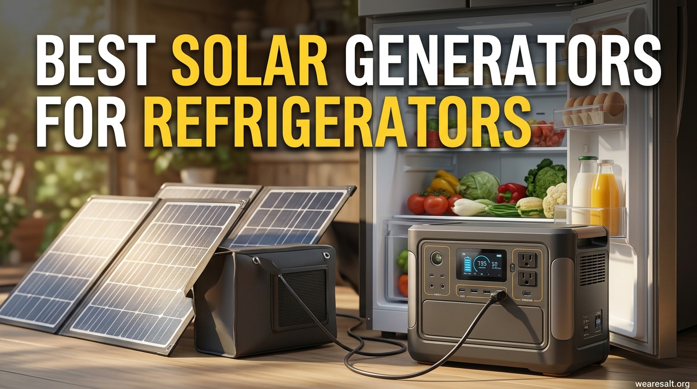 Best Solar Generators for Refrigerators