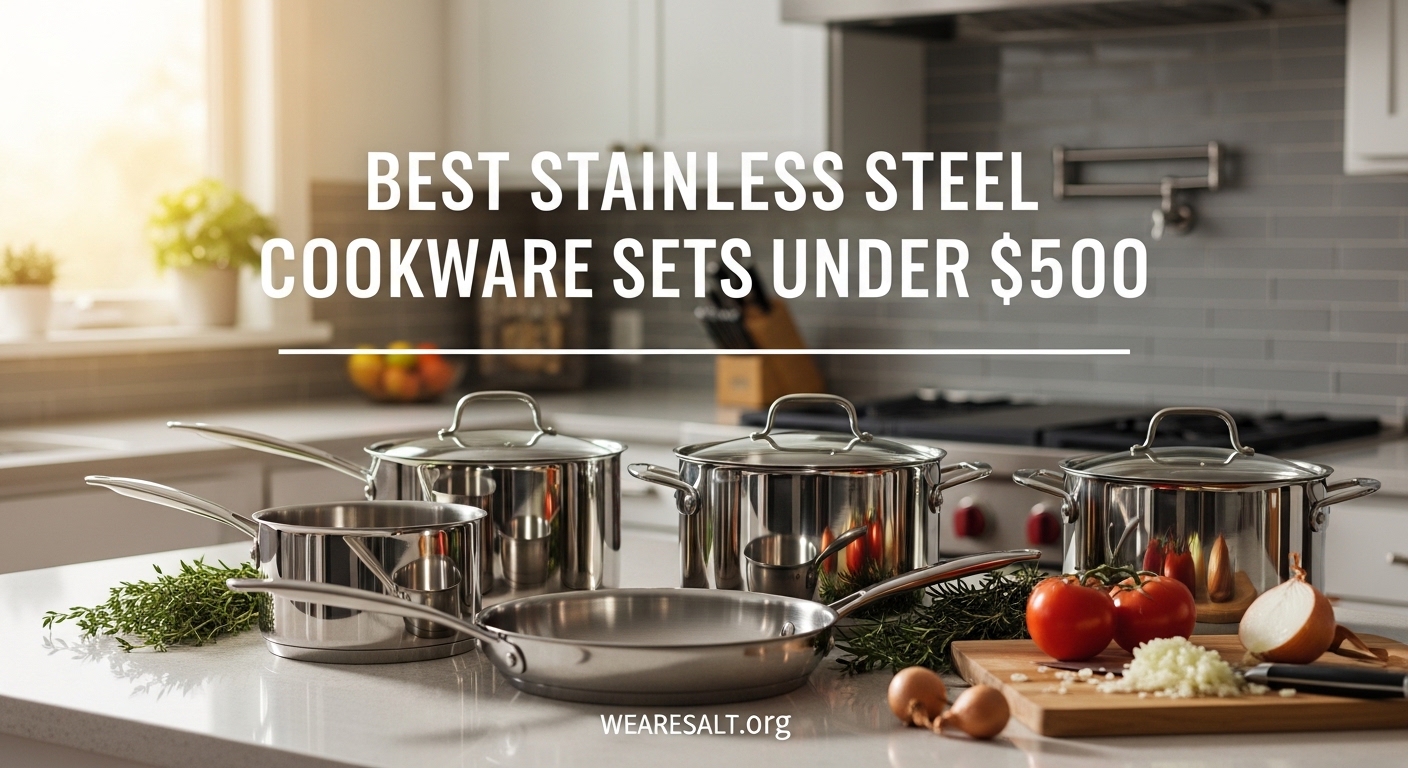 Best Stainless Steel Cookware Sets Under $500
