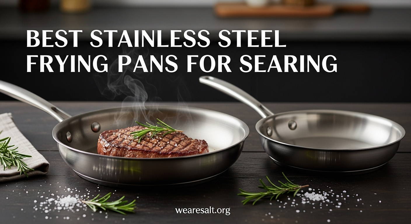 Best Stainless Steel Frying Pans for Searing