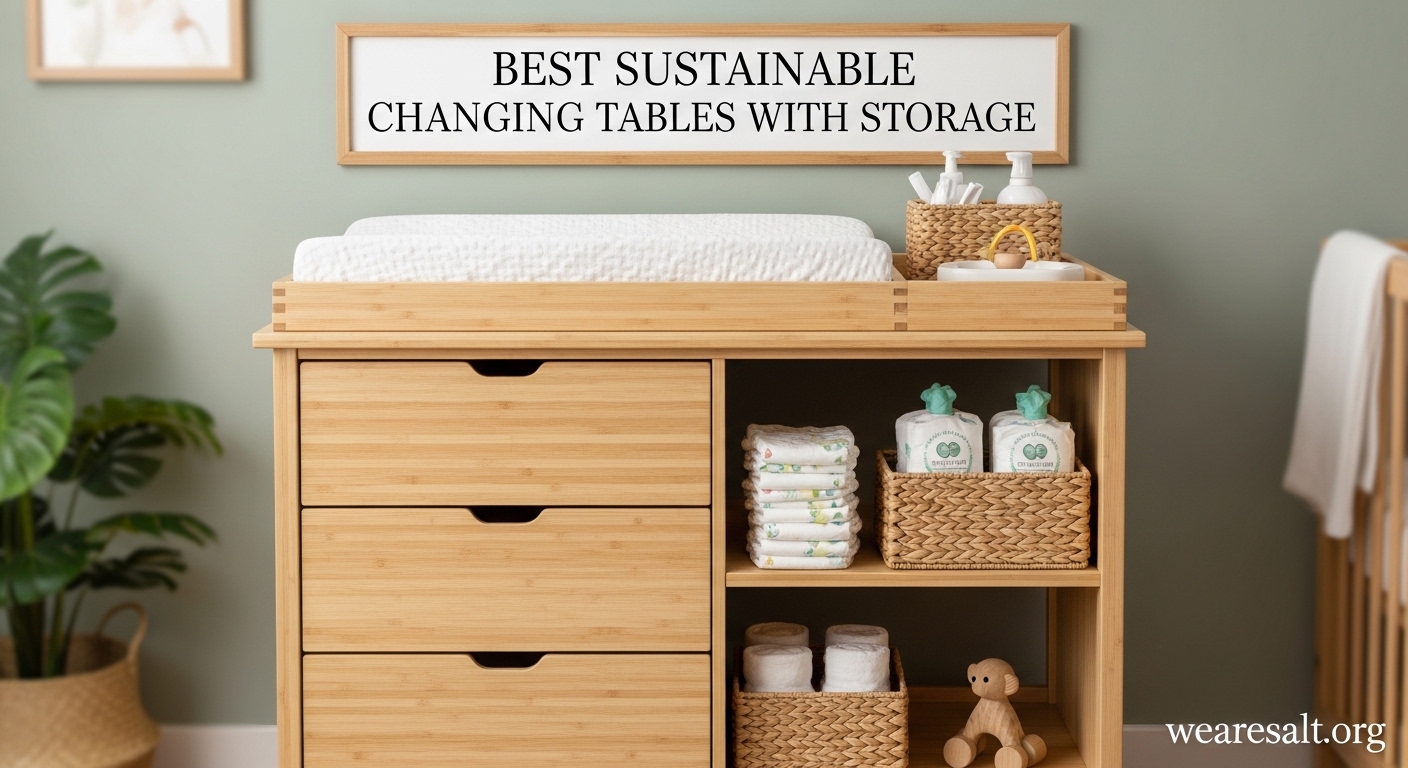 Best Sustainable Changing Tables with Storage