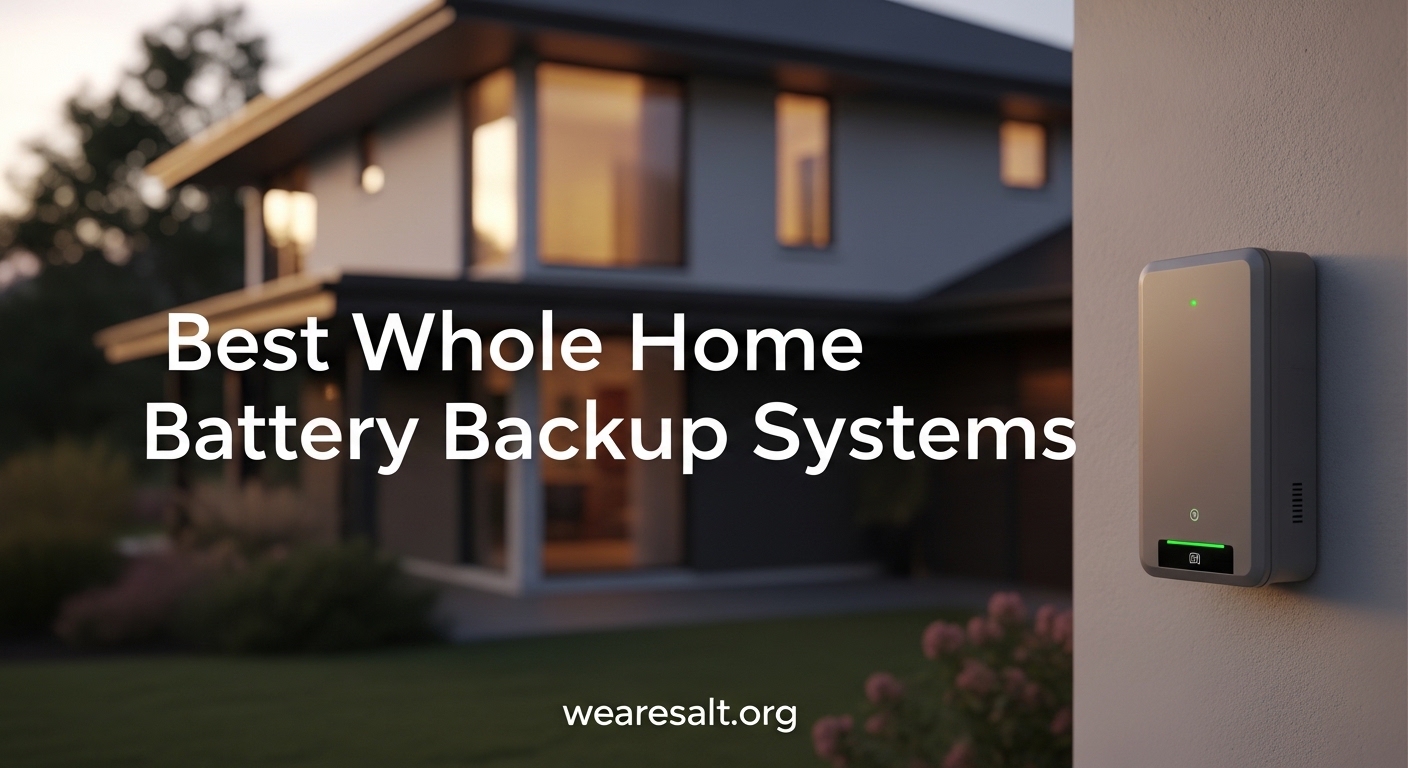 Best Whole Home Battery Backup Systems