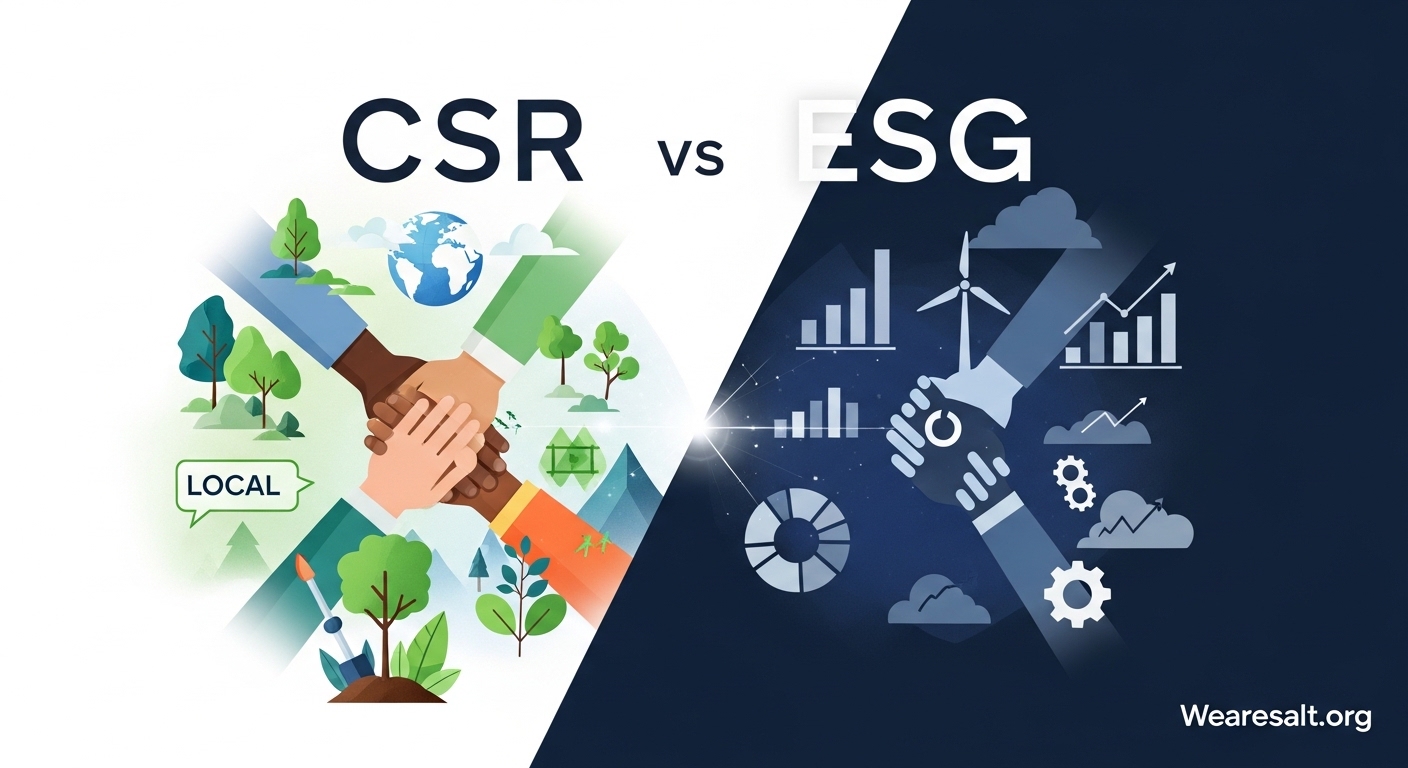 CSR vs ESG