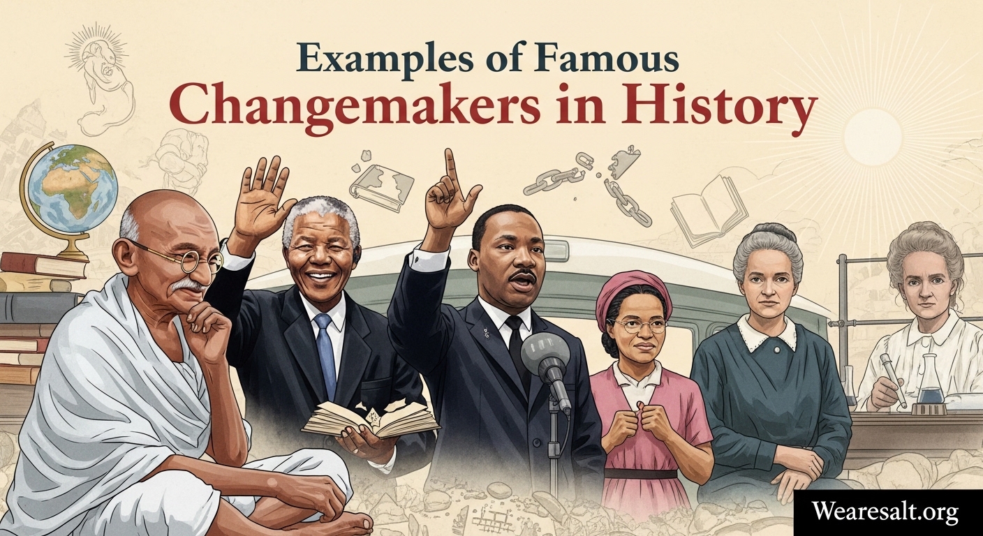 Examples of Famous Changemakers in History