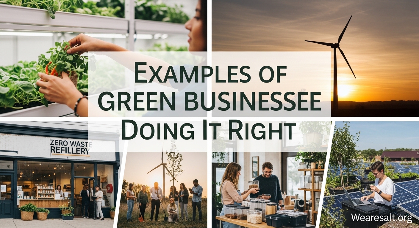 Examples of Green Businesses Doing It Right
