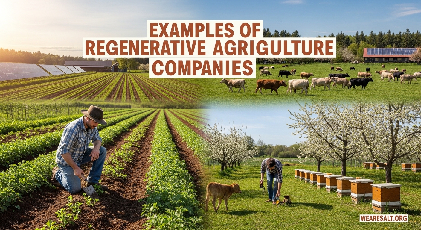 Examples of Regenerative Agriculture Companies