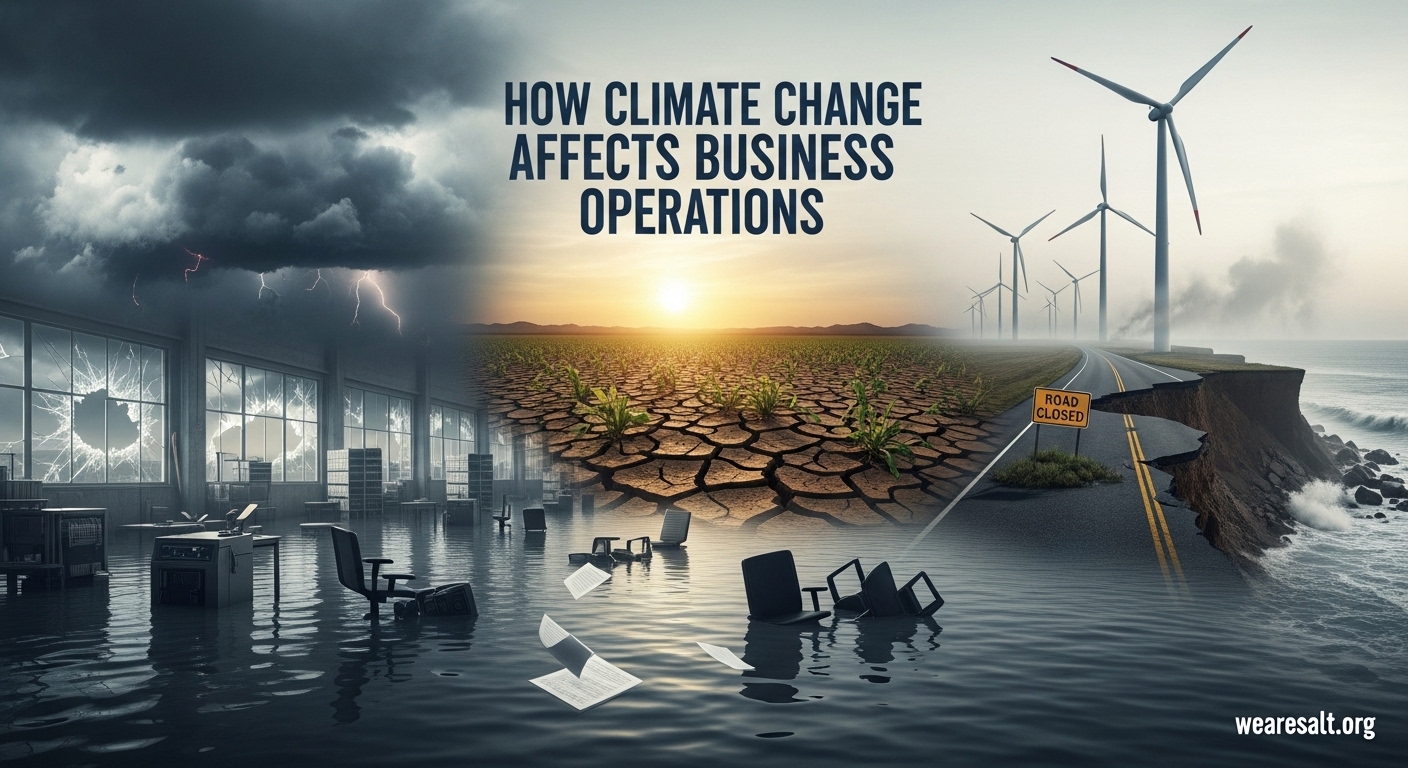 How Climate Change Affects Business Operations
