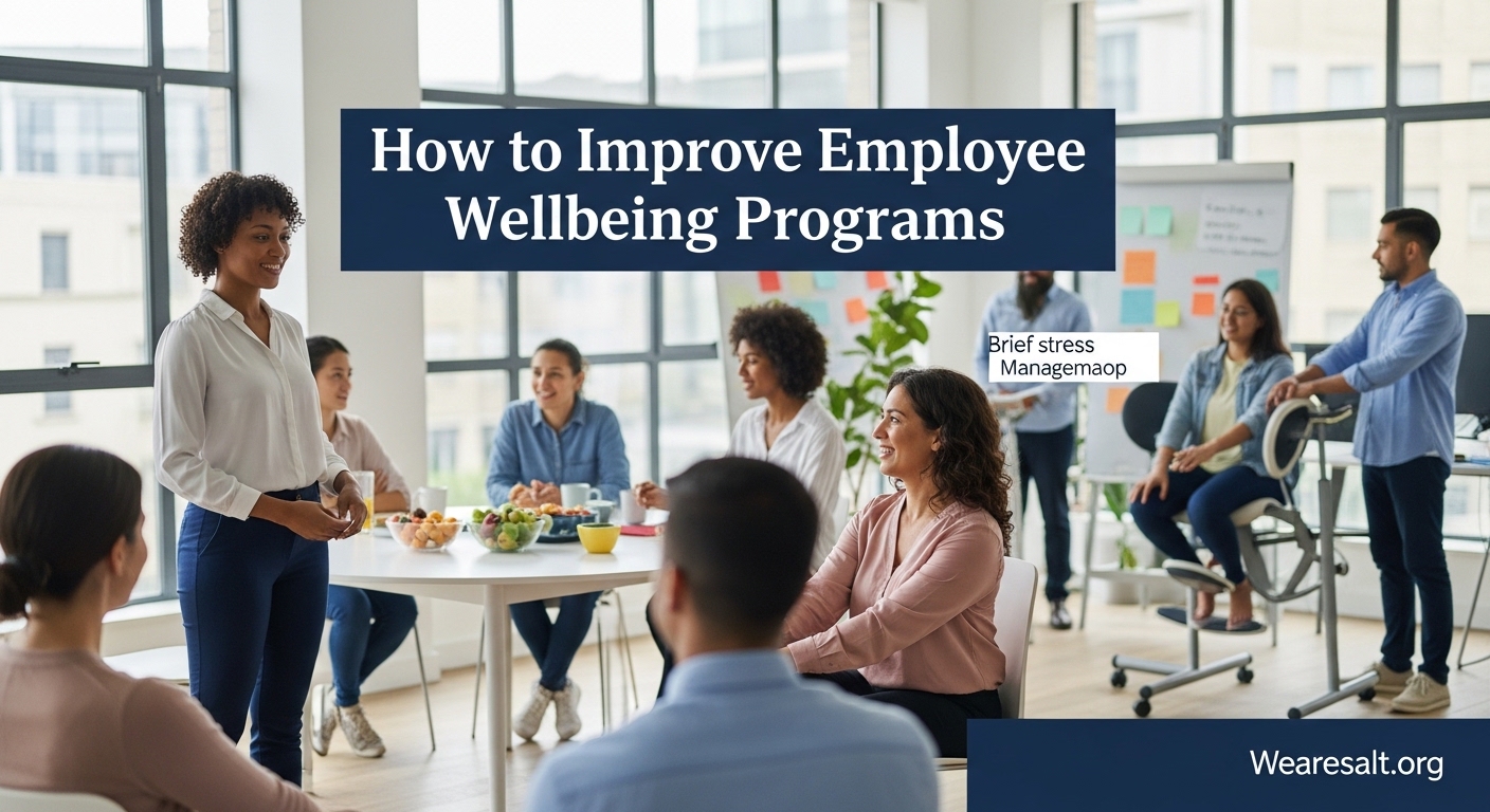 How to Improve Employee Wellbeing Programs