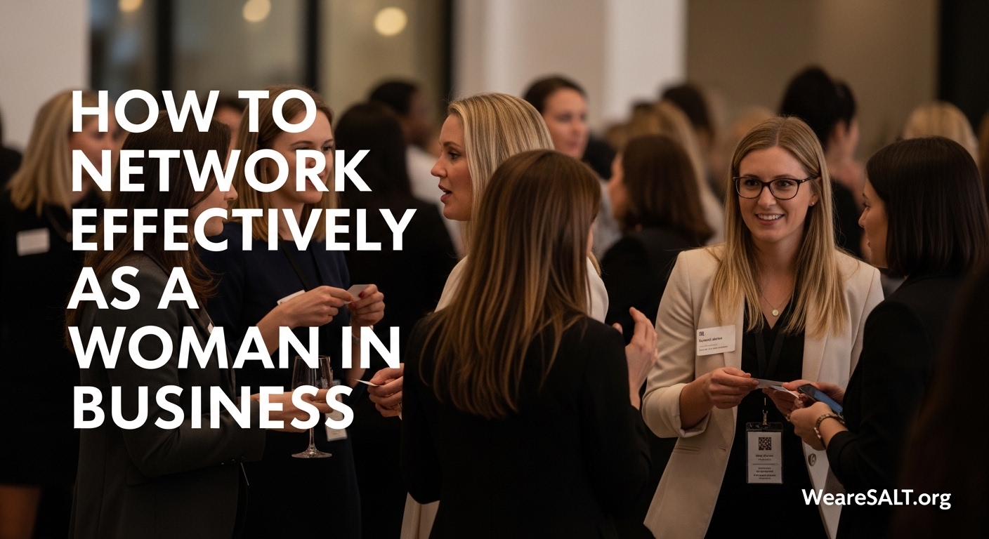 How to Network Effectively as a Woman in Business