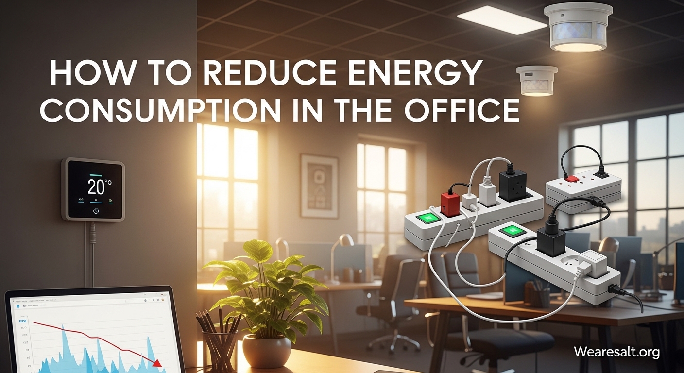How to Reduce Energy Consumption in the Office