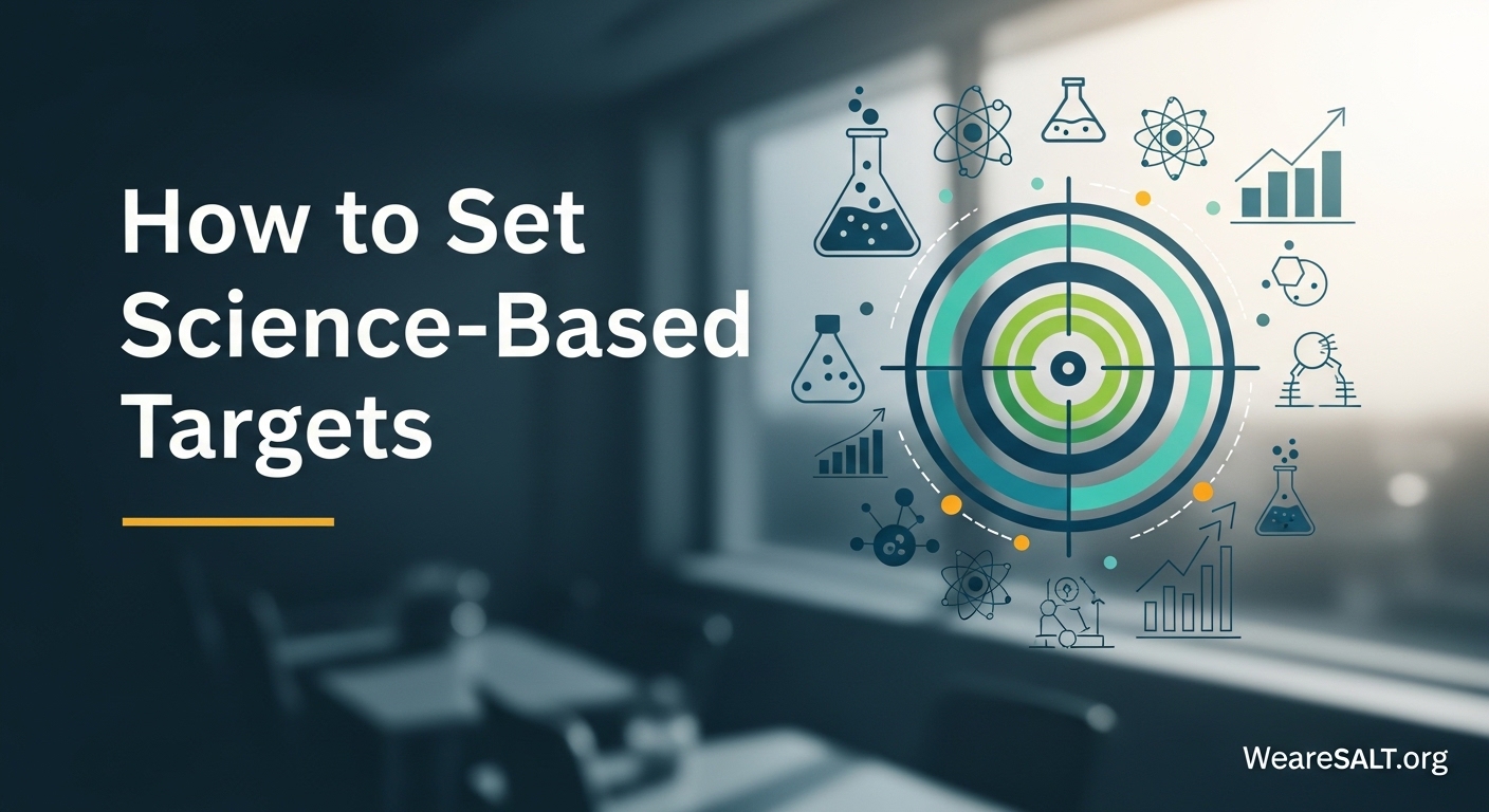 How to Set Science-Based Targets