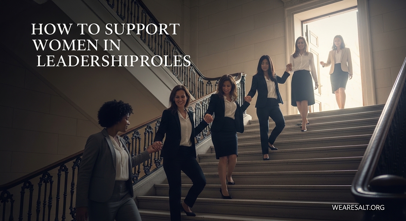 How to Support Women in Leadership Roles
