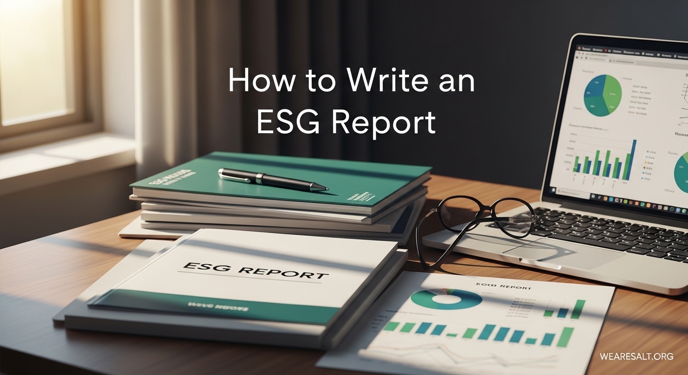 How to Write an ESG Report