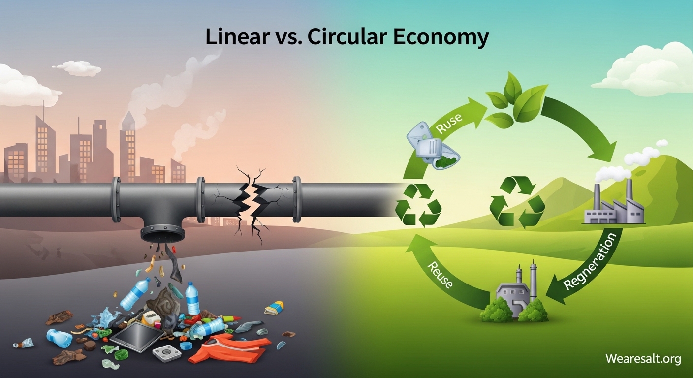 Linear vs Circular Economy